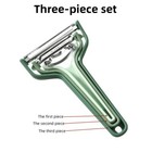 1set 3pcs    Three In One Multifunctional Peeler  Fruit And Vegetable Slicer