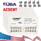 10x Azdent Dental Orthodontic Brackets Braces Mini  standard Roth  mbt 022  018