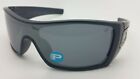 Oakley Batwolf Polarized Sunglasses Oo9101-35 Matte Black Ink W  Black Iridium