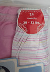 6 Pack Gerber Patterned Vinyl Training Pants 24 Months Diaper Cover 28-32 Pounds