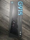 Logitech G915 Lightspeed Wireless Rgb Mechanical Gaming Keyboard Gl Clicky