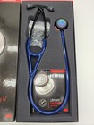 3m Littmann   Cardiology Iv Stethoscope Navy Tube Black Stem 6242 New