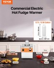 Vevor 0 8l Electric Bottle Warmer With Bottle Hot Fudge Warmer 86-185   