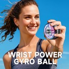 Wrist Power Gyro Ball  Hand Forearm Strengthener  Wrist Trainer  Auto-start C   