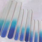 9 Pcs Glass Nail File Set     Double-sided Fingernail Care Tools 3 Sizes 