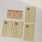 Rca Radiola Radio Postcard Set Of 5