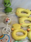 Baby Rattle Lot Of 27 Vintage 1970   s Avon  Sanitoy 