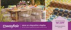 Save - Wayfair Extra 10  Off First Order Discount Coupon New - 7 31 26