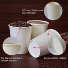   50 Pack 8 Oz   Paper Cups  Paper Coffee Cups 8 Oz  Hot Cups Water Paper Cups