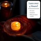 Soy Wax Tea Lights Candles 100 Pack Paraffin-free  Soy Tea Lights Bulk-4 Hour   