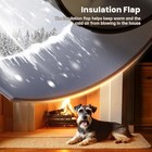 3-flap Dog Door  Doggy Doggie Door  Cat Door For Install In Interior And Exterio