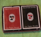 Frontier Hotel Las Vegas Playing Cards - Double Deck - Rare Vintage  Wow Lqqk  