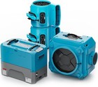 Alorair Water Damage flood Restore With Dehumidifier hepa Air Scubber  Air Mover