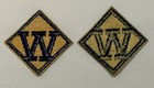 2 1950 s-1960 s Bsa Cub Scout Webelos Den Patches   Thin   Thick Borders