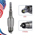 Kavo Style Dental Led E-generator Quick Coupler 4 Hole For Fiber Handpiece Usa