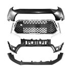 Front Bumper Cover Kit W  Grille   Molding Trim Fits 2023 2024 2025 Kia Soul
