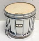 Pearl 14  Ffx Championship Series Marching Snare Drum Chrome   Airlift Stand