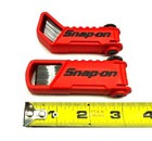  new  2 Snap-on Feeler Gauge Blade Sets  red  Offset 45     Straight Sae   Metric