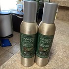 2 Yankee Candle Balsam Cedar Concentrated Room Spray Perfume Air Freshener Can