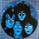 Kiss Turntable Slipmat For Vinyl Records Fits 12  Players Dj Slip Mat Platter