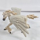 Vtg Safari Ltd Pegasus Mythical Horse Figurine 2007 White Winged Horse Fantasy