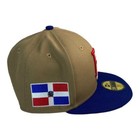 Dominican Republic Hat World Baseball Classic Brown New Era Fitted Size 7 3 8