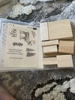 Stampin  Up  Nature Sings Christmas Cling Rubber Stamp Set Mpn 144406