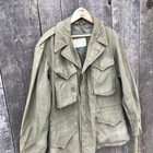 Vintage Us Army Military M-1943 Field Jacket 36r  Wwii Combat M43