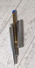 Vintage Sheaffer Chrome Ballpoint Pen   Mechanical Pencil Set Box White Dot Usa