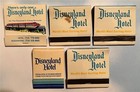 Vtg Disneyland Hotel Matchbook Lot 5 Monorail 1970   s Partial Matches To Full