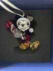 Swarovski Mickey Mouse Ornament With Candy Cane 5412847