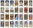 Vintage Gas Station Oil Cans Id  Book 1 Qt Mobil Texaco