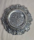 Arthur Court 1995 Grapevine Aluminum Serving Bowl Grape Leaf Openwork Vintage