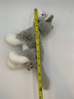 Very Rare Webkinz Grey Wolf Hm358 Retired Htf Ganz Stuffed Animal Plush No Code 