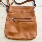 Fossil Pebble Leather Cognac Brown Crossbody Bag