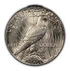 1926  1 Silver Peace Dollar - Bu Semi Key Date - Sku-d4897