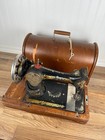 Vintage 1916 Singer Sewing Machine With Case  Box