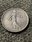1962 5 Francs Silver Coin  Great Details 