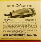 Andis Hair Clipper Junior Deluxe Model Paul Webb Mountain Boys Ink Blotter bs4