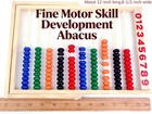 Wooden Abacus 10 Row Counting Frame 100 Beads Math Learning Toy For Kids