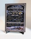 2026 Nfc Championship Seahawks Vs Rams Commemorative Custom Trading Card