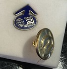 1962 Seattle World s Fair     Uniform Button   Century 21 Pin     Vintage 1962