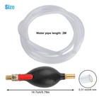 Fit For Gasoline And Water Gas Siphon Hand Pump Hose Oil Fuel Transfer Pump