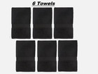 Extra Large Cotton Bath Towels For Bathroom Absorbent Shower Towel Bulk 6ct
