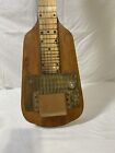 Vintage 1949 Alamo Steel Guitar Lap Solid Mahogany Core  1005 Hawaiian