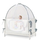 Baby Crib Tent Safety Net  Durable Strong Self-locking Zippers  Protects From