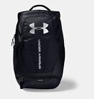 Under Armour Ua Hustle 3 0 Backpack Storm Laptop School Bag Black 1294720 Nwt
