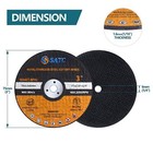 50 Pcs 3 Inch Cut Off Wheels 3 x1 16 x3 8  For Grinder Ultra Thin Cutting Disc