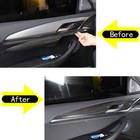 Dry Carbon Fiber Interior Cover Trim 6pcs For Bmw X3 X3m G01 X4 X4m G02 18-2021