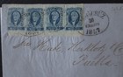 Mexico 1856 First Issue        Real Blue Hidalgo     Scott  1